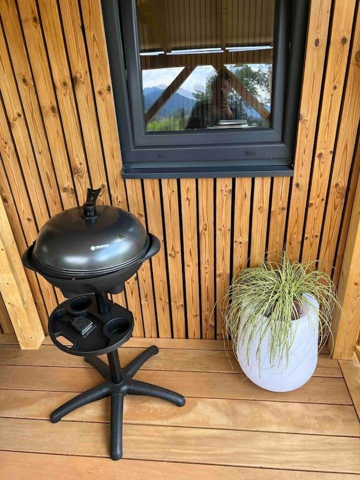 Domcek Pod Vezami S Virivkou A Grilom, Pri Termalnom Kupalisku Apartment Liptovsky Jan Luaran gambar