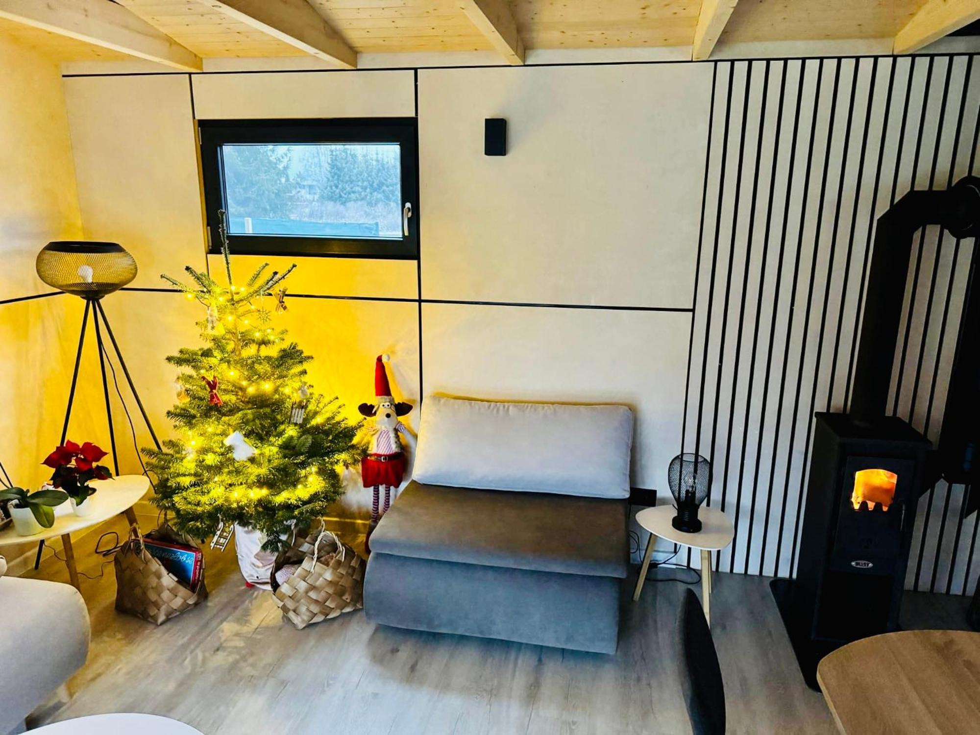Domcek Pod Vezami S Virivkou A Grilom, Pri Termalnom Kupalisku Apartment Liptovsky Jan Luaran gambar