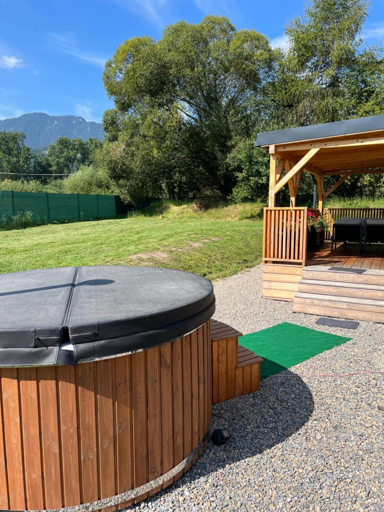 Domcek Pod Vezami S Virivkou A Grilom, Pri Termalnom Kupalisku Apartment Liptovsky Jan Luaran gambar